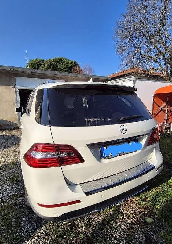 Usata Mercedes ML250 Premium 204 CV (150 kW) 2013 Bianco SUV