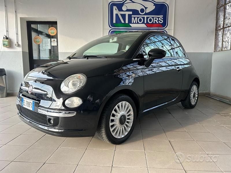 Usata Fiat 500 Lounge 69 CV (50 kW) 2012 Nero Berlina