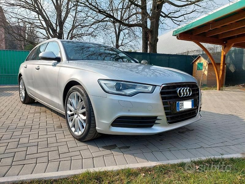 Usata Audi A6 Advanced Plus 177 CV (130 kW) 2012 Argento Station wagon