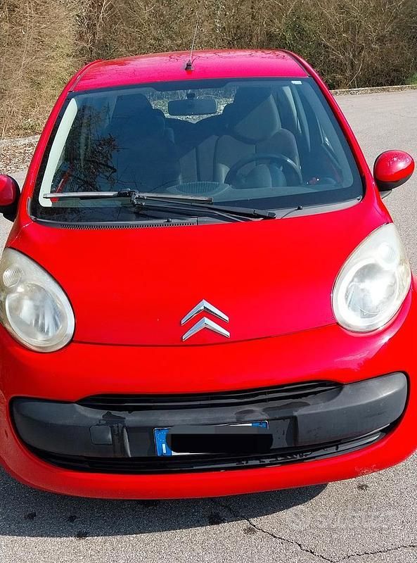 Usata Citroën C1 2008 Rosso Utilitaria