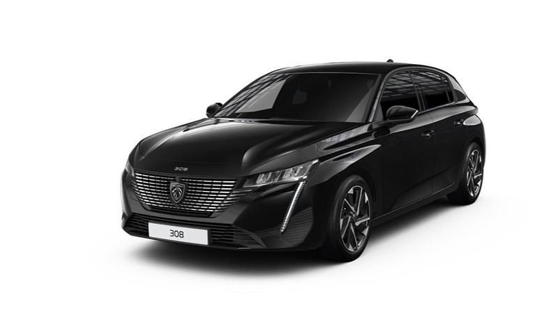 Nuova Peugeot 308 Allure 136 CV (100 kW) 2025 Nero Utilitaria