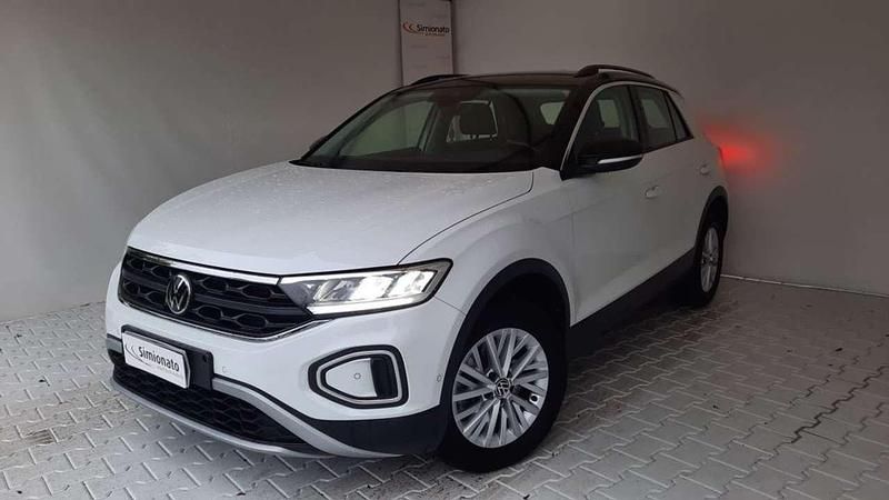 Bianco Usata 2023 VW T-Roc Life SUV | 21.950 € (Super prezzo) - Immagine 1/4