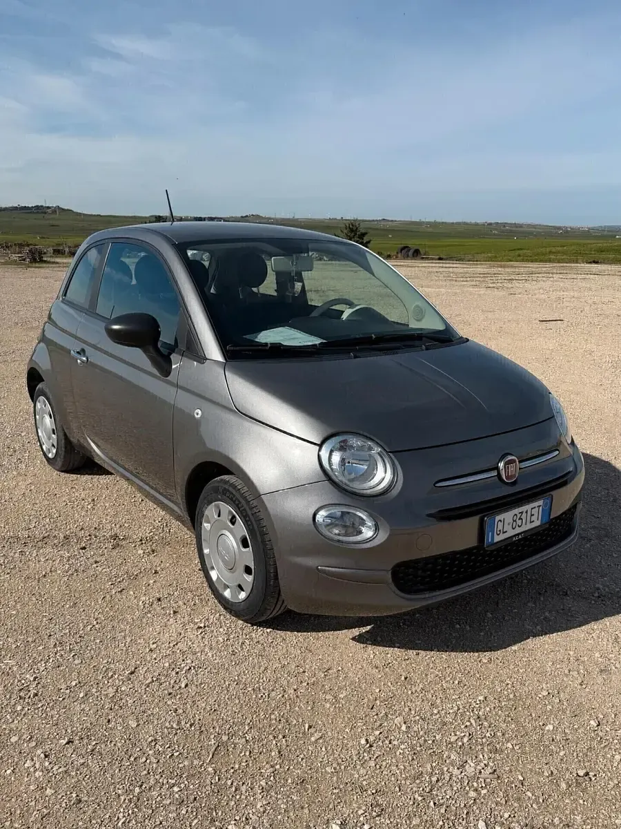 Usata Fiat 500 69 CV (50 kW) 2022 Grigio Berlina
