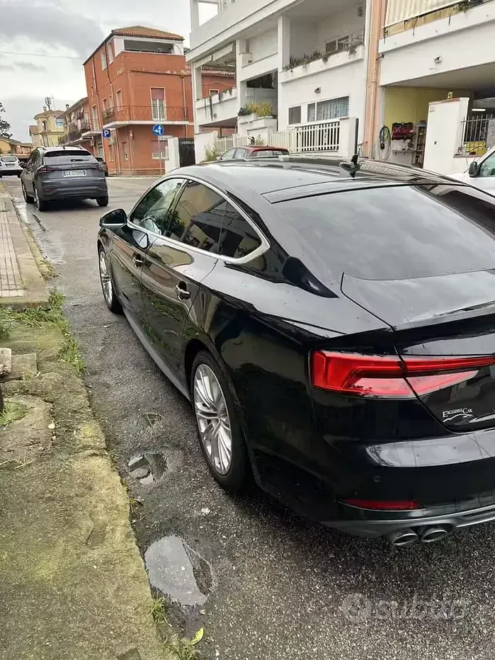 Usata Audi A5 S-Line 190 CV (139 kW) 2018 Nero Coupé