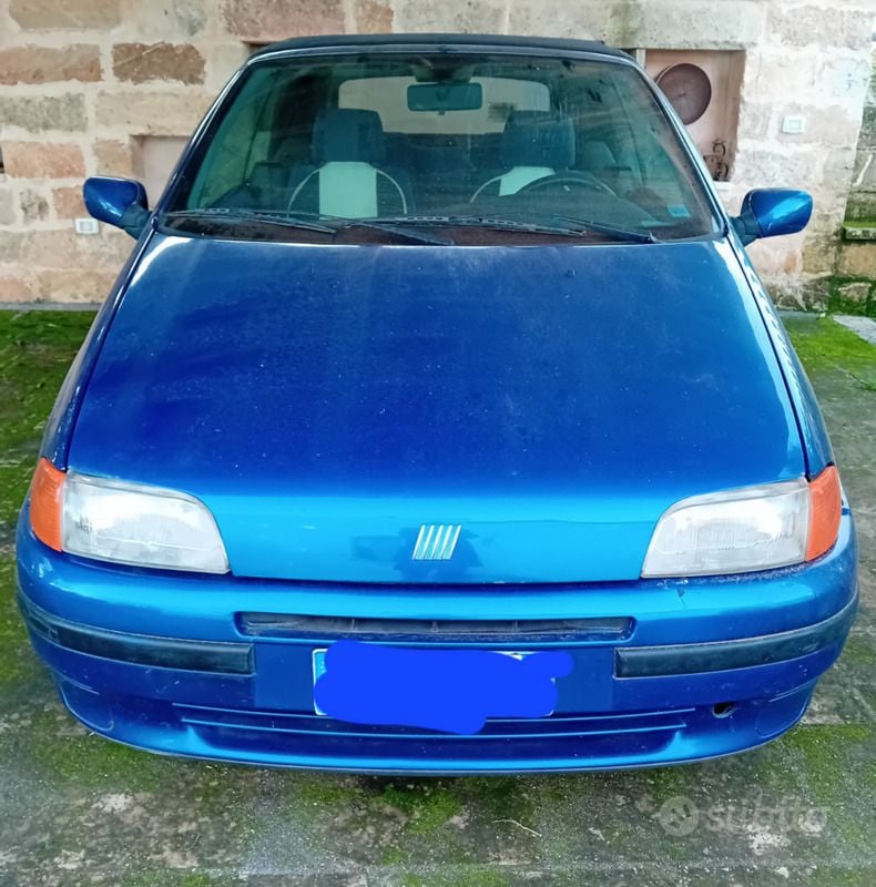Blu Usata 2000 Fiat Punto Cabriolet Cabrio | 2000 € (Buon prezzo) - Immagine 1/3