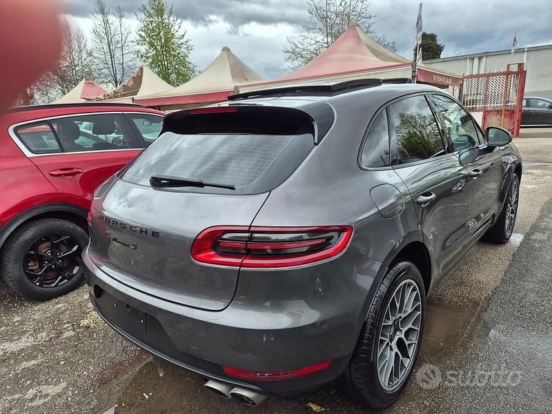 Usata Porsche Macan 250 CV (183 kW) 2015 Grigio SUV