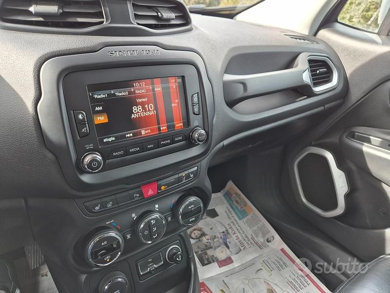 Usata Jeep Renegade Limited 140 CV (102 kW) 2015 Nero SUV