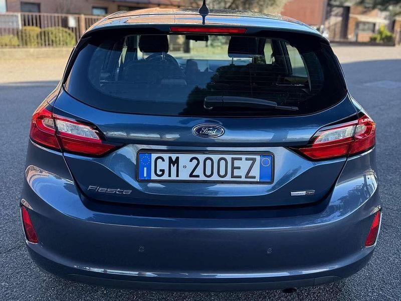 Usata Ford Fiesta Titanium 125 CV (91 kW) 2022 Blu/azzurro Utilitaria