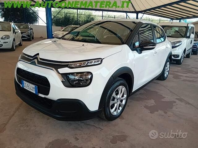 Usata Citroën C3 Feel 82 CV (60 kW) 2021 Bianco Berlina
