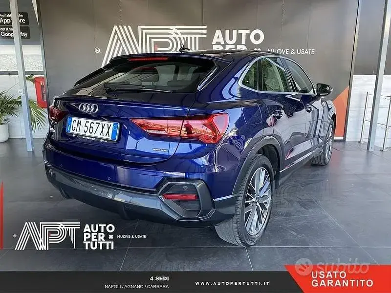 Usata Audi Q3 Sportback Business Plus 200 CV (147 kW) 2023 Blu SUV