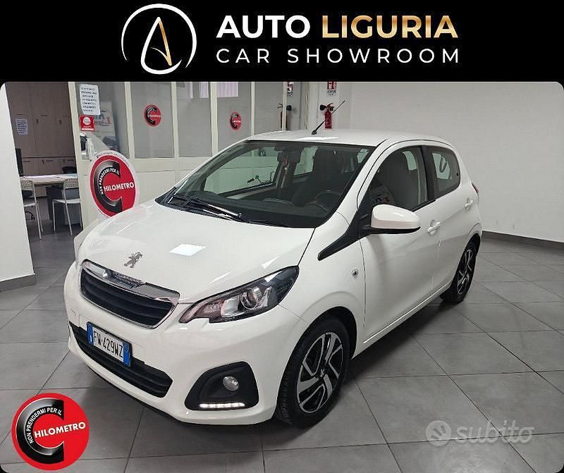 Usata Peugeot 108 Allure 72 CV (52 kW) 2019 Bianco Utilitaria