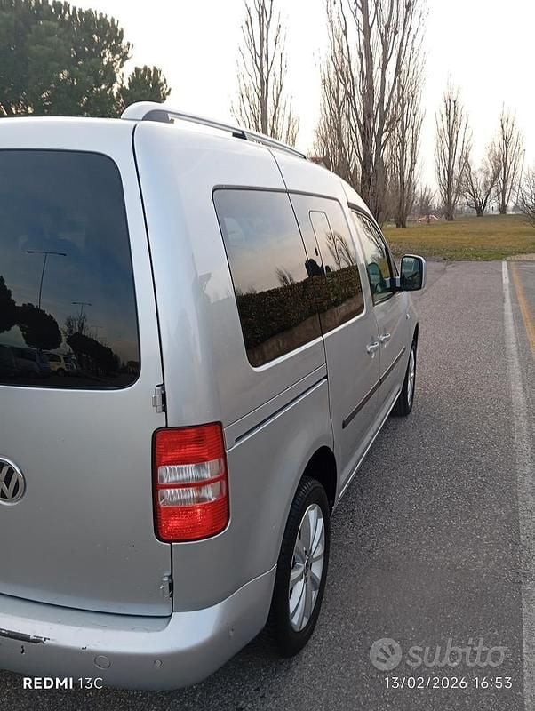 Usata VW Caddy 109 CV (80 kW) 2013 Grigio Monovolume