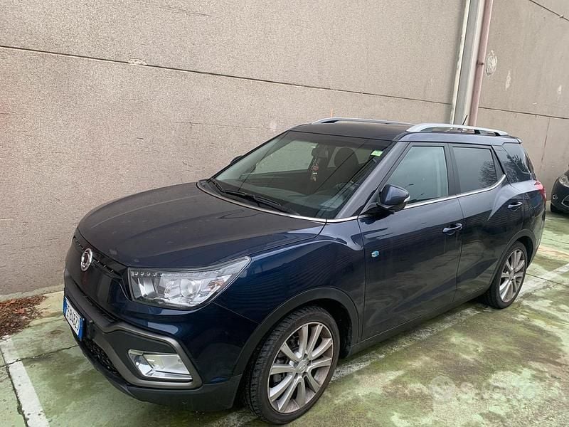 Usata Ssangyong (KGM) XLV 115 CV (84 kW) 2016 Blu SUV