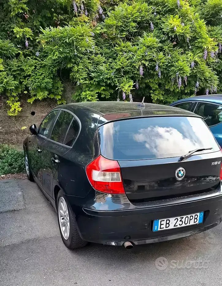 Usata BMW 118 143 CV (105 kW) 2007 Nero Utilitaria
