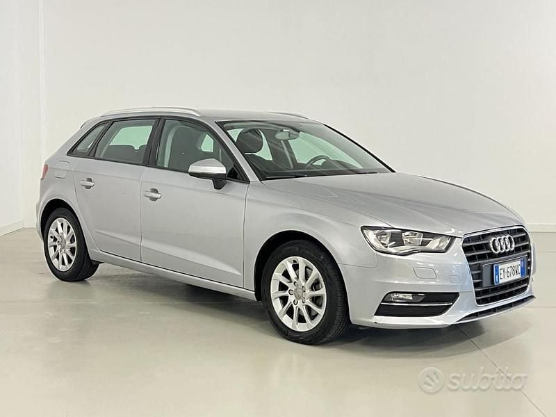 Usata Audi A3 Ambiente 110 CV (80 kW) 2015 Grigio Berlina