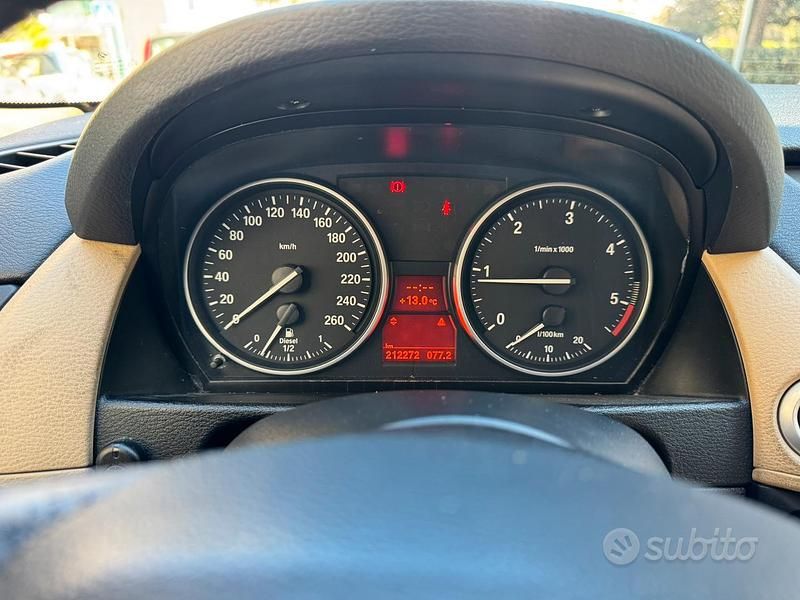 Usata BMW X1 177 CV (130 kW) 2009 Marrone SUV