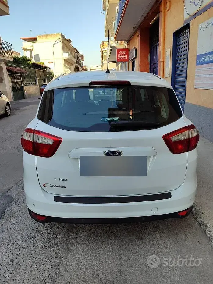 Usata Ford C-MAX 95 CV (69 kW) 2014 Bianco Monovolume