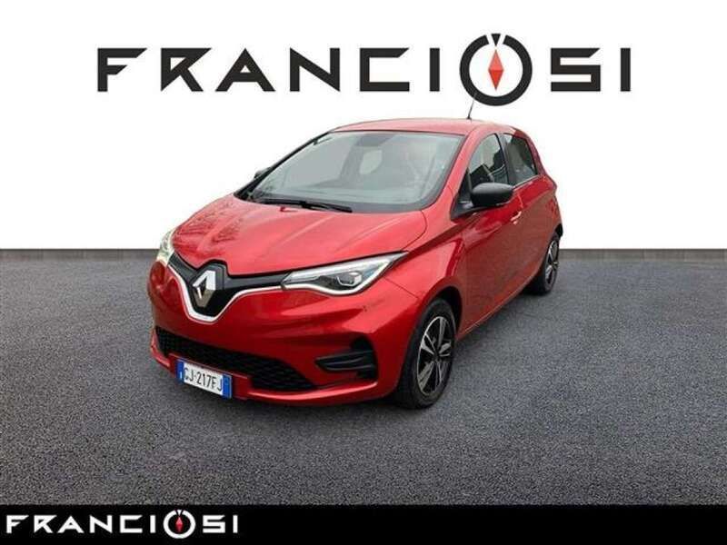 Usata Renault Zoe Life 80 kW (109 CV) 2022 Rosso Utilitaria