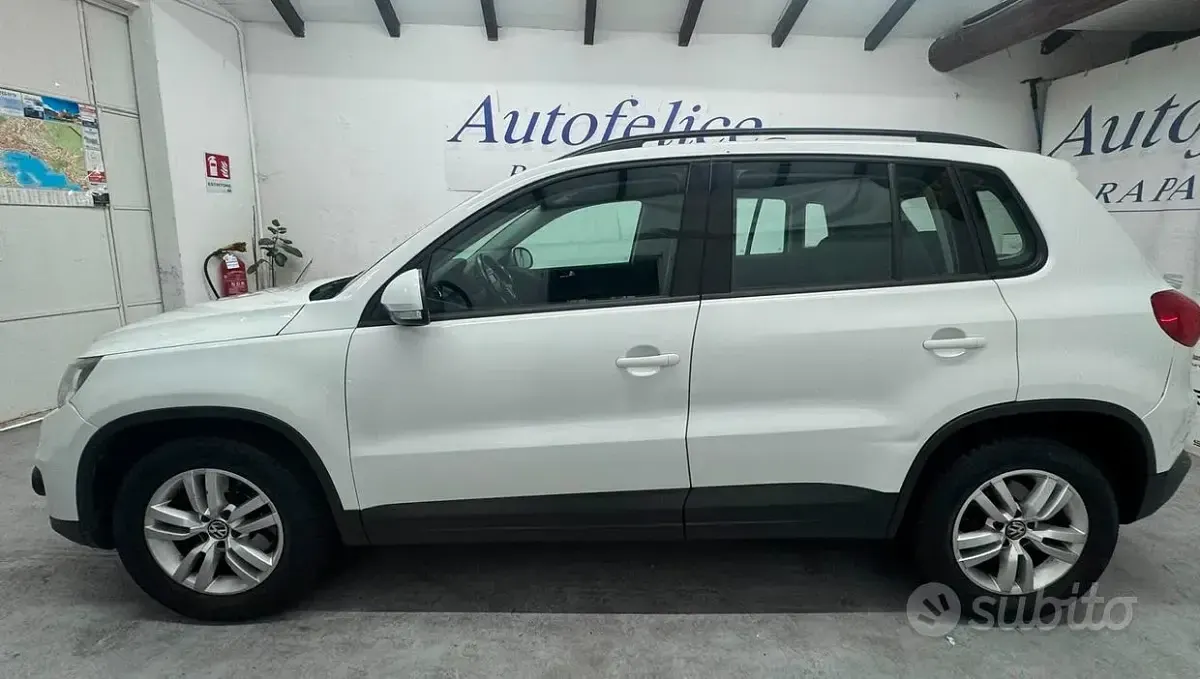Usata VW Tiguan Sportline 110 CV (80 kW) 2016 Bianco SUV