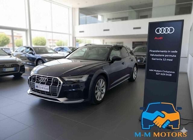 Usata Audi A6 Allroad 245 CV (180 kW) 2021 Blu Station wagon