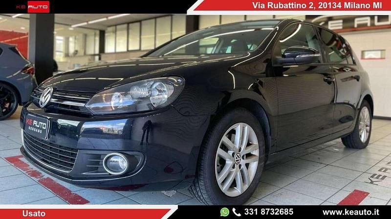 Usata VW Golf VII Highline 122 CV (89 kW) 2012 Nero Berlina