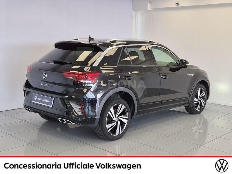 Usata VW T-Roc R-line 150 CV (110 kW) 2022 Nero perla SUV
