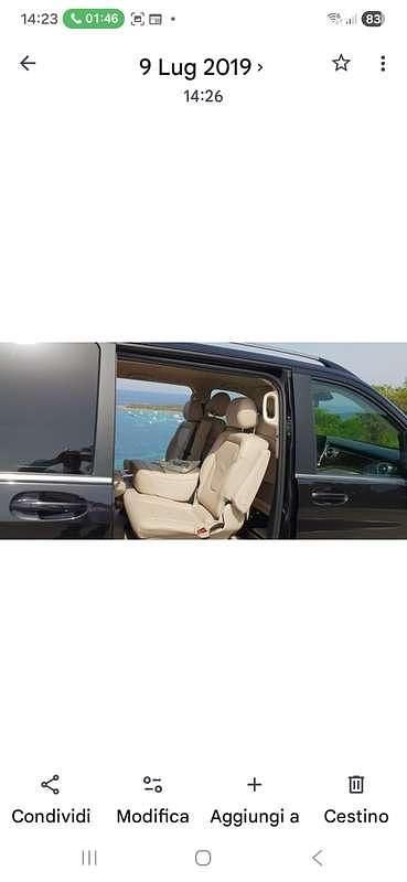 Usata Mercedes V300 239 CV (175 kW) 2020 Nero Monovolume