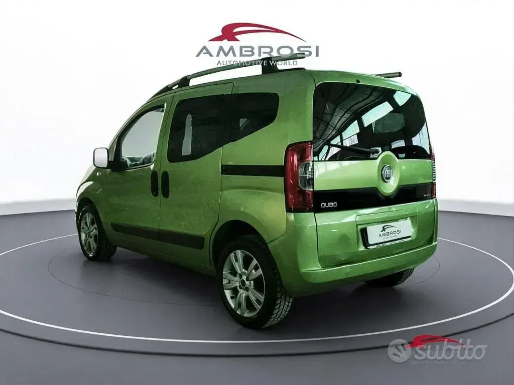 Usata Fiat Qubo Dynamic 80 CV (58 kW) 2008 Verde Monovolume