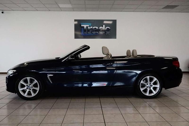 Usata BMW 420 Comfort Edition 184 CV (135 kW) 2015 Blu Cabrio