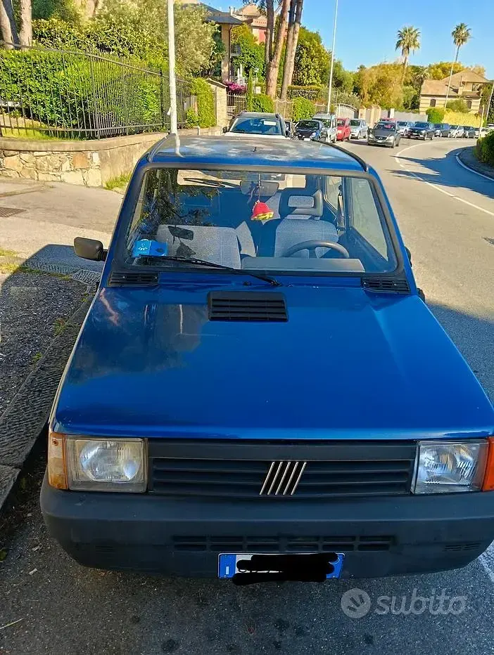 Usata Fiat Panda Young 54 CV (39 kW) 2002 Bluazzurro Berlina