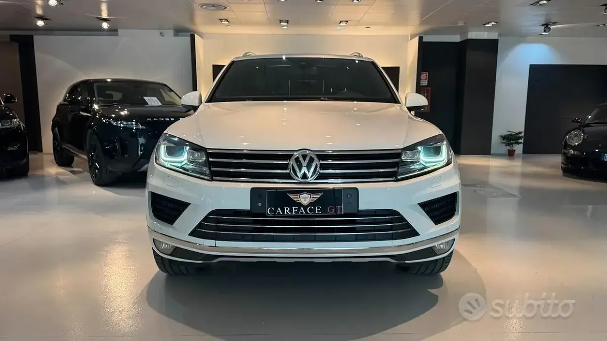 Usata VW Touareg 204 CV (150 kW) 2014 Bianco SUV