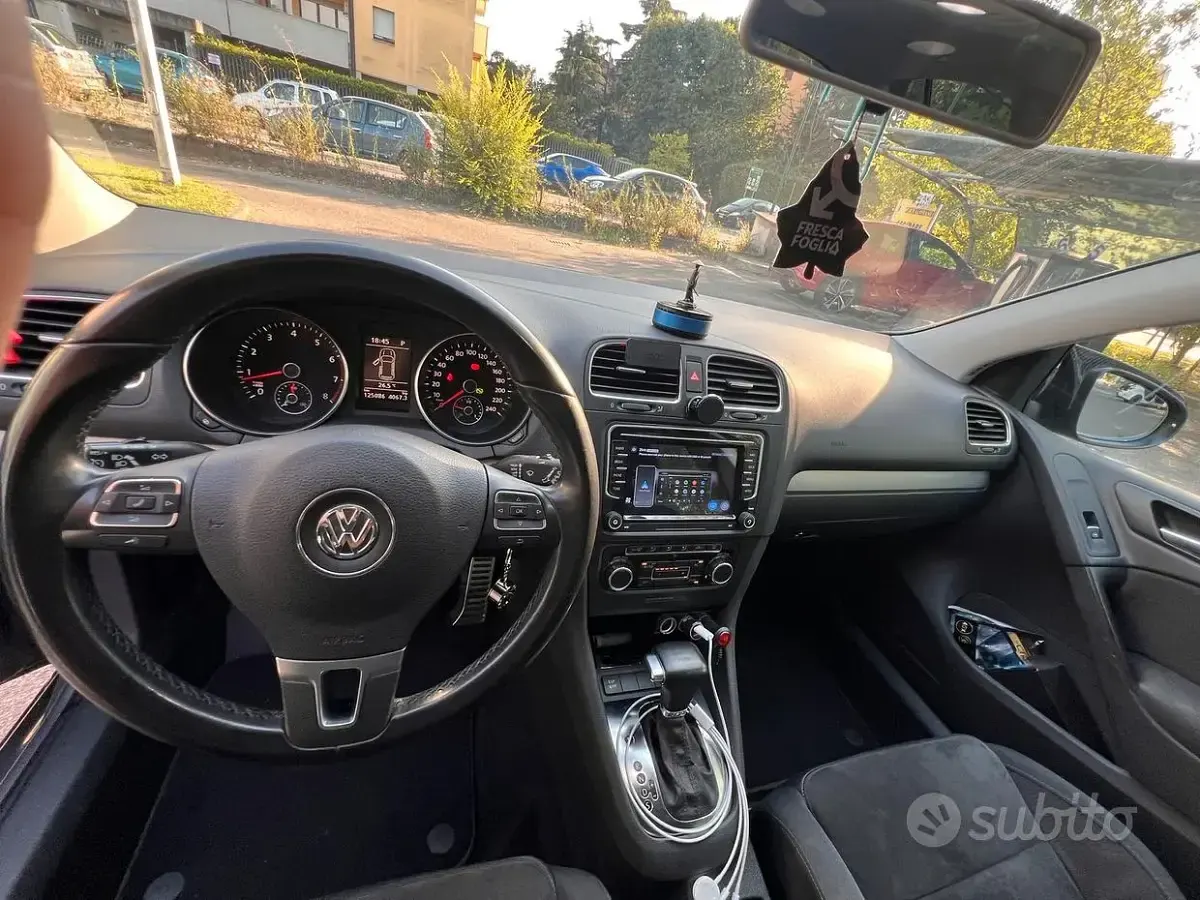 Usata VW Golf VI 122 CV (89 kW) 2009 Grigio Utilitaria