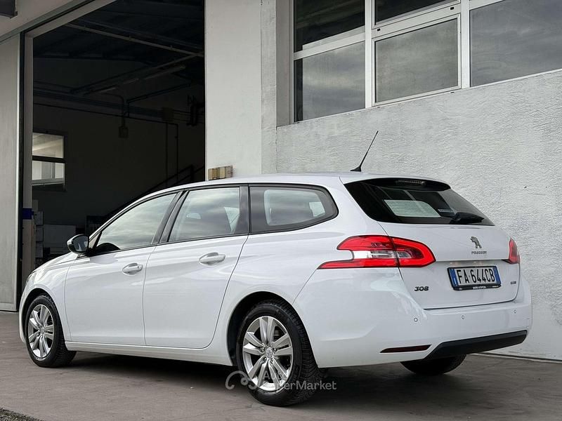 Usata Peugeot 308 Active 120 CV (88 kW) 2015 Bianco Station wagon