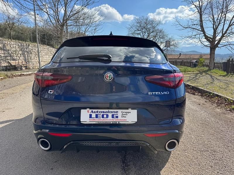 Usata Alfa Romeo Stelvio Ti 210 CV (154 kW) 2020 Blu SUV
