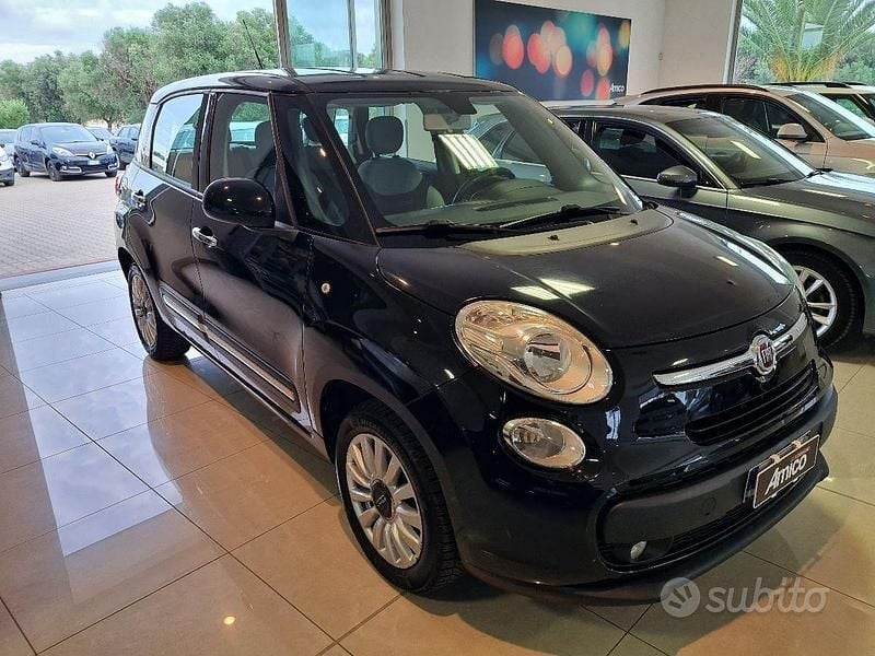 Usata Fiat 500L Lounge 86 CV (63 kW) 2015 Nero Monovolume