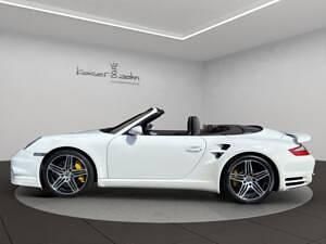 Usata Porsche 911 Turbo Cabriolet 480 CV (353 kW) 2008 Bianco Cabrio