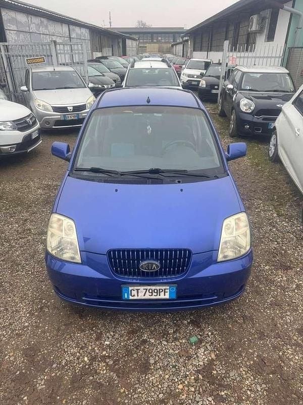 Usata Kia Picanto Air 65 CV (47 kW) 2005 Blu/azzurro Utilitaria