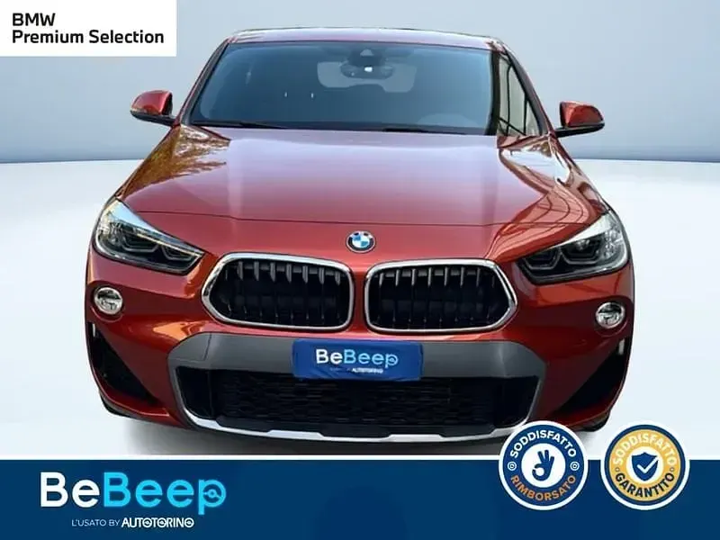 Usata BMW X2 M Sport 190 CV (139 kW) 2018 Arancione metallizzato SUV