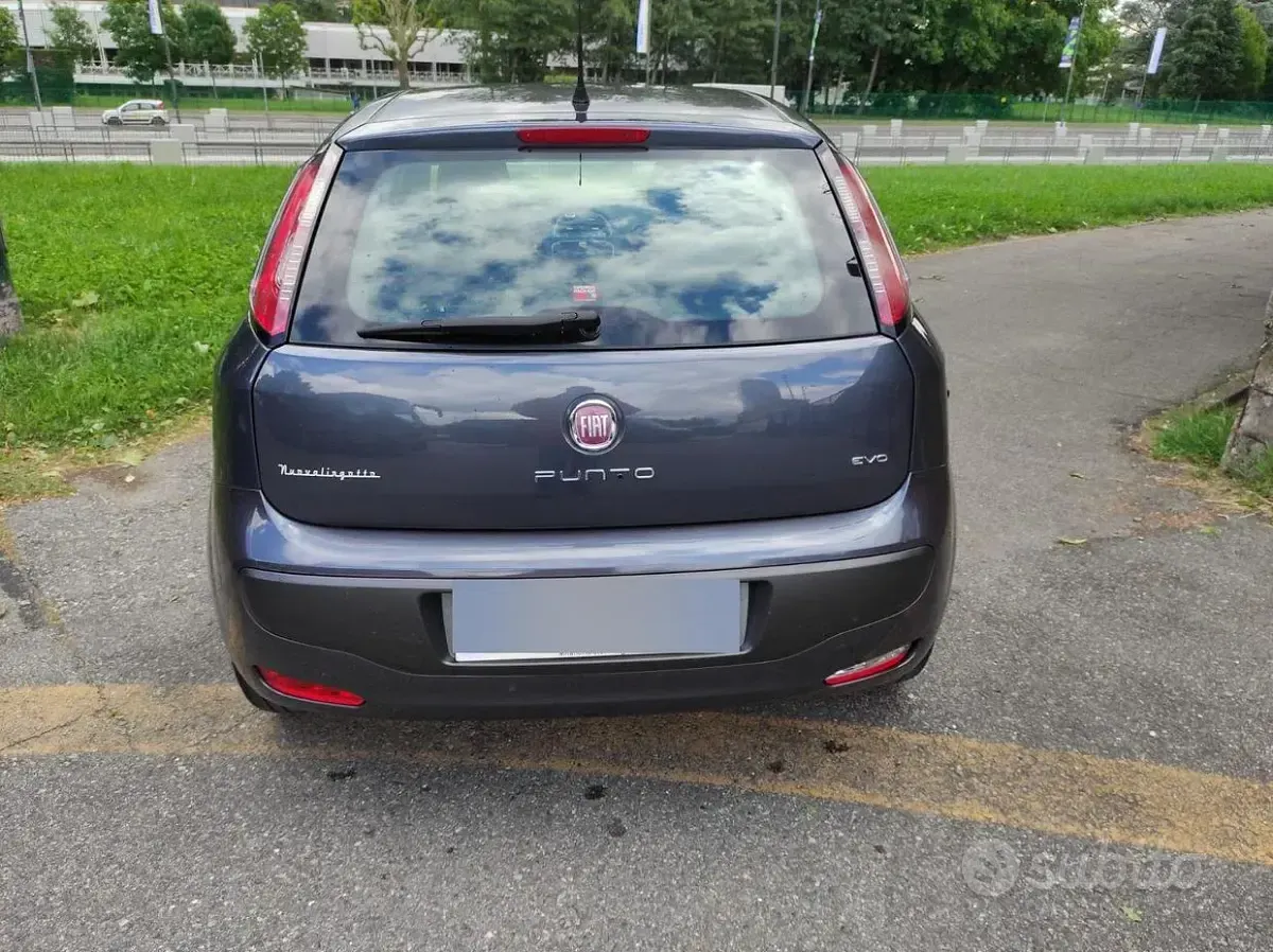 Usata Fiat Punto Evo S 95 CV (69 kW) 2011 Grigio Utilitaria