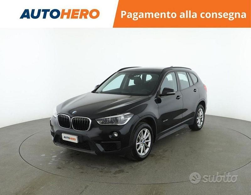 Usata BMW X1 150 CV (110 kW) 2017 Nero SUV