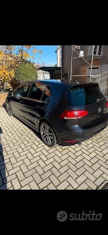 Usata VW Golf VII R-line 110 CV (80 kW) 2016 Nero Berlina