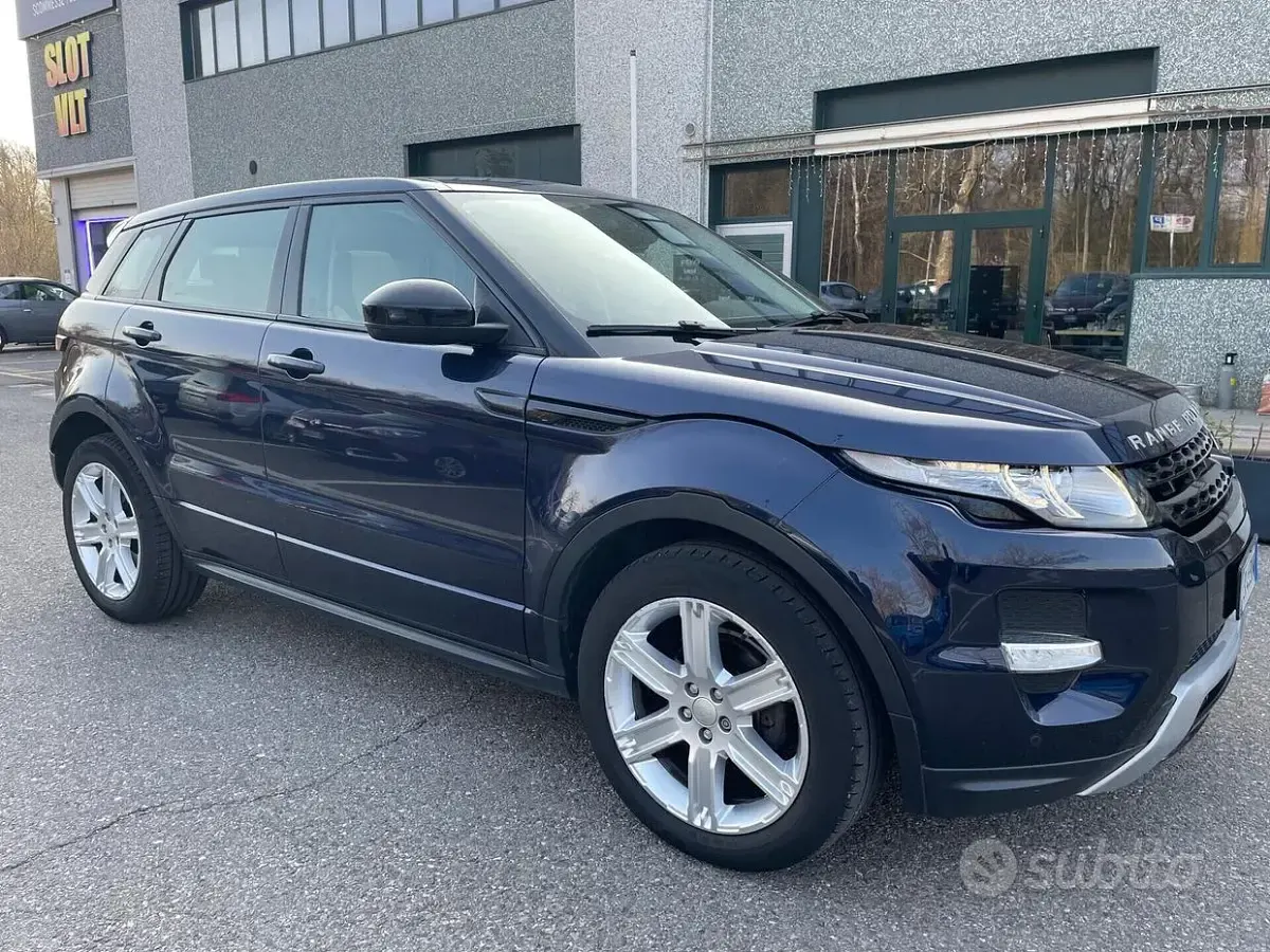 Usata Land Rover Range Rover evoque 150 CV (110 kW) 2015 Blu SUV