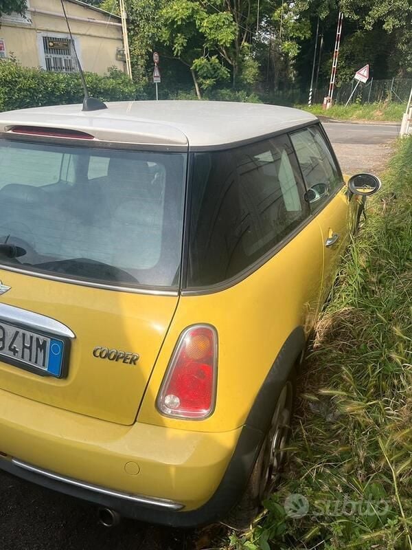 Usata Mini Cooper 2005 Giallo Utilitaria