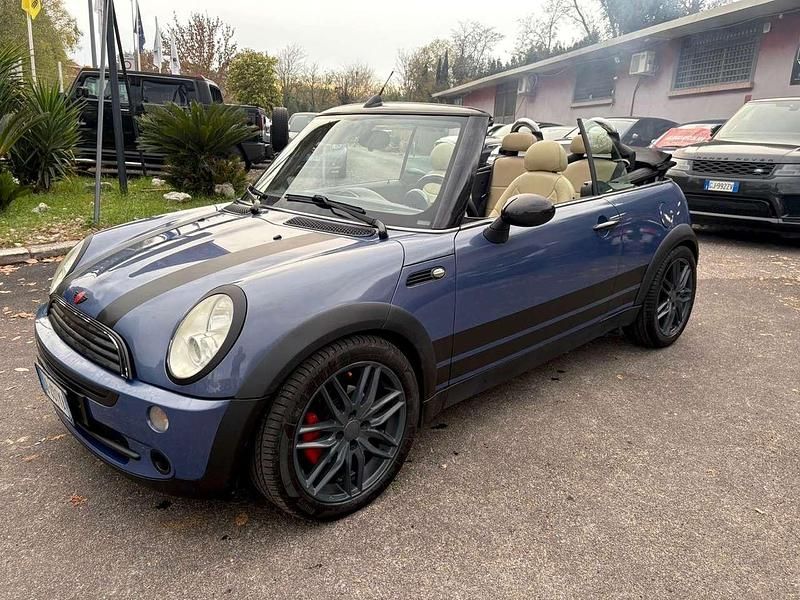 Blu/azzurro Usata 2006 Mini One Cabriolet Cabrio | 5400 € (Buon prezzo) - Immagine 1/4