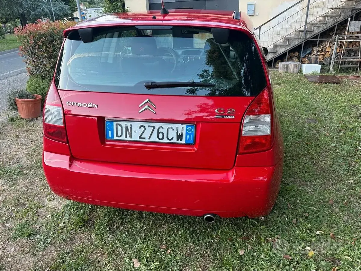 Usata Citroën C2 122 CV (89 kW) 2007 Rosso Utilitaria