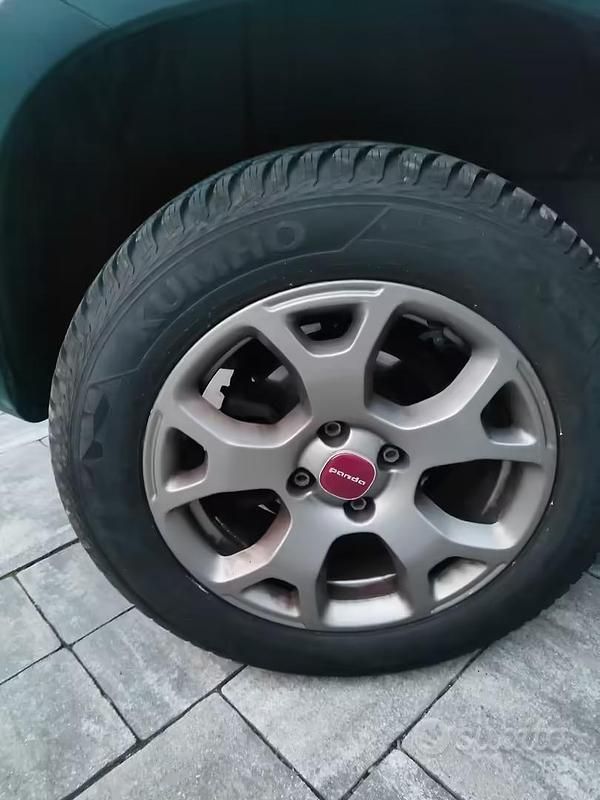 Usata Fiat Panda Cross Cross 95 CV (69 kW) 2015 Bianco Utilitaria