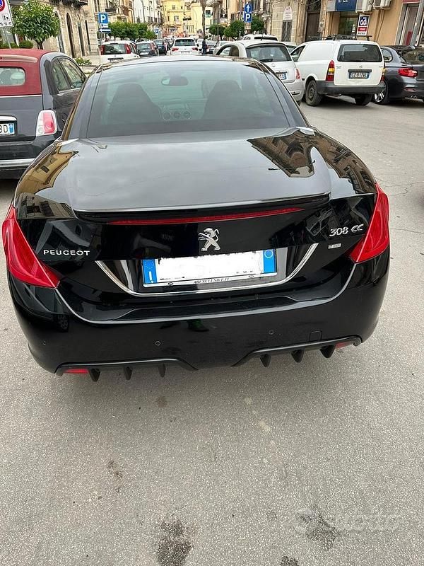 Usata Peugeot 308 CC Allure 2012 Nero Cabrio
