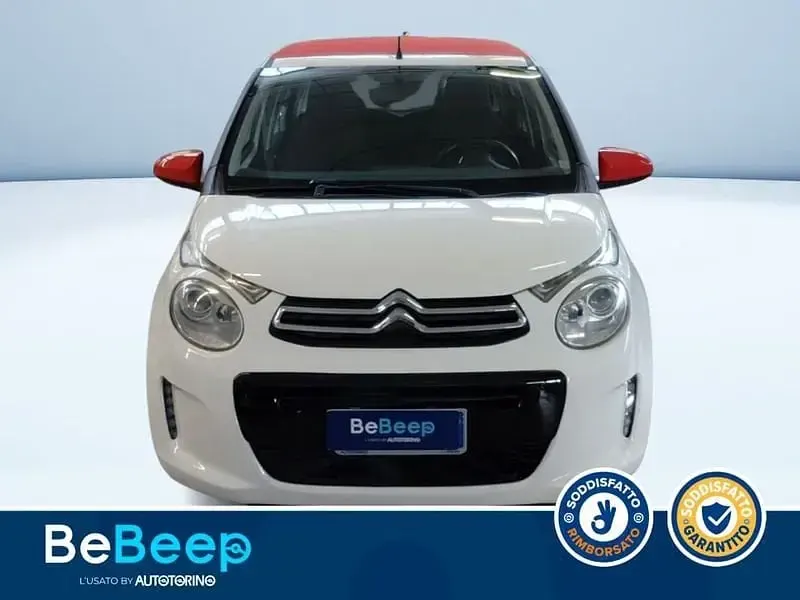 Usata Citroën C1 Shine 69 CV (50 kW) 2017 Bianco pastello Utilitaria