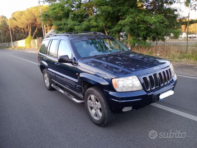 Usata Jeep Grand Cherokee 163 CV (119 kW) 2003 Blu SUV