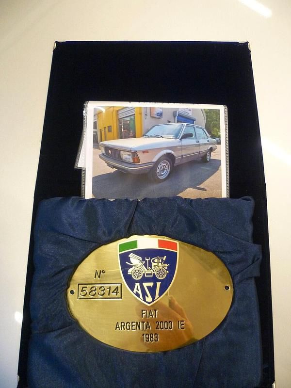 Usata Fiat Argenta 122 CV (89 kW) 1983 Argento Berlina